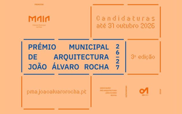 Estão abertas as candidaturas ao Prémio Municipal de Arquitectura João Álvaro Rocha