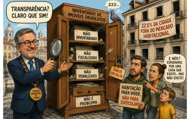 “Vizinhos em Lisboa” pedem inventário dos imóveis devolutos da Câmara