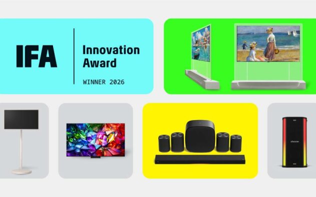 LG vence «Best Brand of IFA 2026» e soma distinções nos IFA Innovation Awards