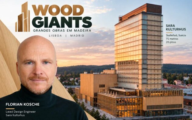 Wood Giants traz a Lisboa e Madrid um dos eminentes engenheiros mundiais da construção em madeira