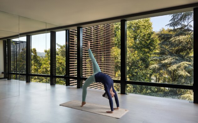 Yoga studio do Six Senses Douro Valley